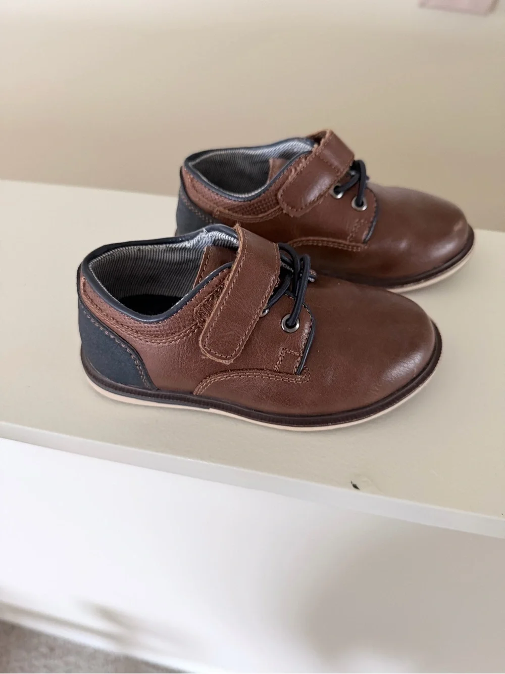 Toddler boy slip-on Oxford shoe